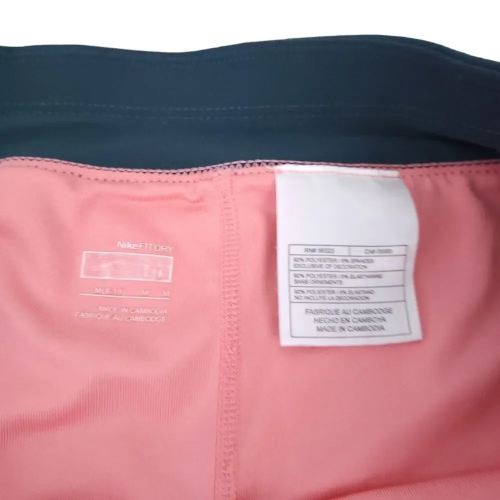 Nike Skort Skirt Medium 8-10 Gray Athletic Tennis Workout Skirt Athletic Gym